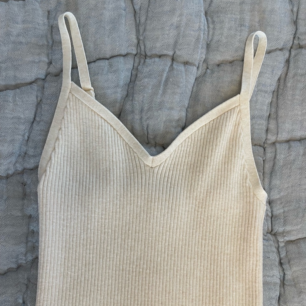 SOLD - Aritzia Waltz dress Birch 🤍 - Picture 2 of 11